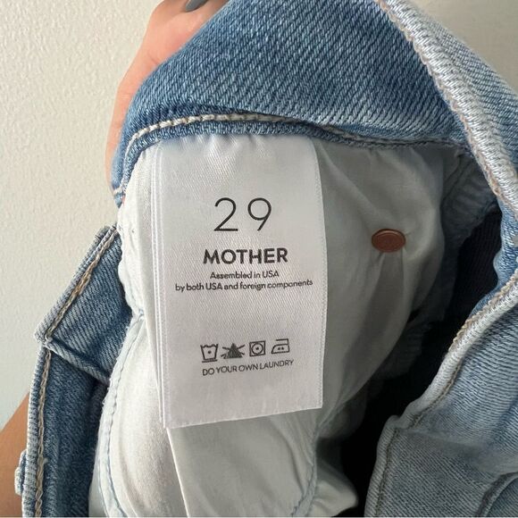 MOTHER The Mid Rise Dazzler Ankle Jeans Size 29 Limited Edition - Picture 8 of 11